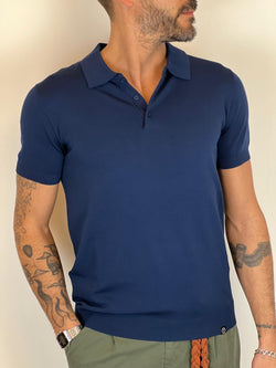 T-Shirt Polo Telamira Blu