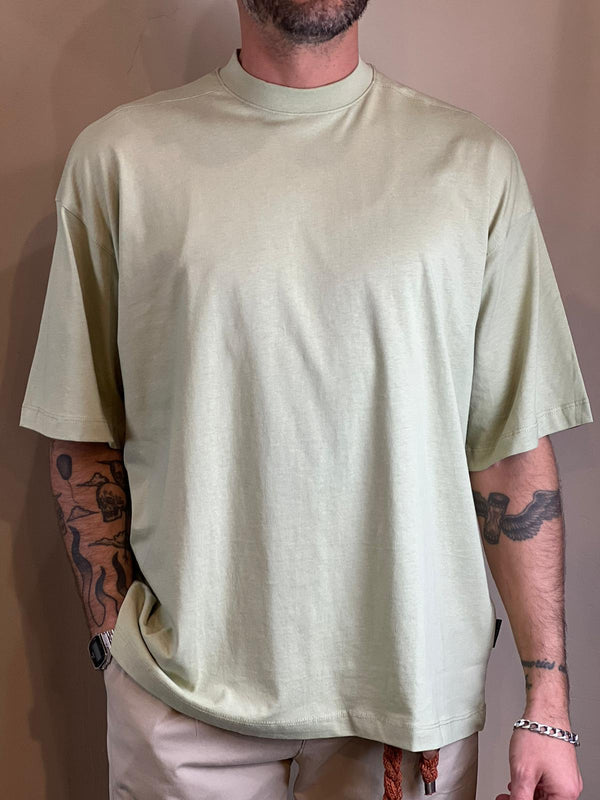T-Shirt Over/D LightGreen Oversize